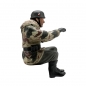 Figur Deutsche Panzer Mannschaft Wehrmacht Winter Soldat Stehend Ww