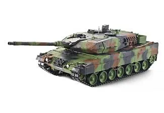 Char d'assaut radiocommandé Panzer Leopard 2 A6 1/16 ème 2.4 Ghz