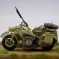 Mobile Preview: Motorcycle Zündapp KS-750 with Sidecar - Scale 1/16 (SOL Model)