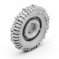 Mobile Preview: 1/16 Kit WW II Willys Jeep wheels with tire chains