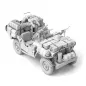 Preview: 1/16 Bausatz Willys Jeep SAS