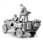 Preview: 1/16 Bausatz Willys Jeep US Army mit Cal.50