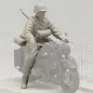 Mobile Preview: Deutscher Motorrad Soldat 1 - Figurenbausatz - Maßstab 1/16 (SOL Model)