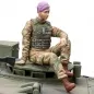 Mobile Preview: 1/16 Figurenbausatz Britische Richtschützin (SOL Model)