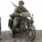 Preview: Motorcycle Zündapp KS-750/1 Solo with Trooper Model Kit - Scale 1/16 (SOL Model)