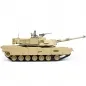 Preview: 1/16 RC Panzer M1A2 Abrams BB + IR Wüste mit Metallketten Henglong V6.0 Torro-Edition
