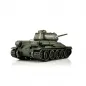 Mobile Preview: Russian T34/85 tank - 2.4 GHz - Scale 1/16 - Professional Edition - BB with smoke - green