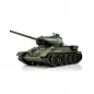 Mobile Preview: Russian T34/85 tank - 2.4 GHz - Scale 1/16 - Professional Edition - BB with smoke - green