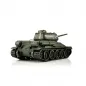 Preview: Russian T34/85 tank - 2.4 GHz - Scale 1/16 - Professional Edition - IR servo - green