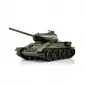 Preview: Russian T34/85 tank - 2.4 GHz - Scale 1/16 - Professional Edition - IR servo - green