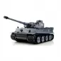 Preview: RC Tank Tiger I Heng Long 1:16 gray with steel gear 2.4GHz - V 7.0