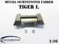 Preview: Metall Sichtfenster für Panzer Tiger I Heng Long 1:16