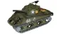 Preview: RC Panzer U.S. M4A3 Sherman mit Metallketten Heng Long 1:16 IR/BB 7.0