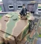 Mobile Preview: 1/16 Figur bemalte Halbfigur Deutsche Panzerbesatzung WW2 Ladeschütze Normandie 1944