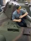 Mobile Preview: Deutsche Panzerbesatzung Soldat mit Hemd und Schiffchen mit ansteckbaren Beinen F1014 licmas-tank