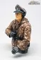 Preview: 1/16 Figur deutsche Panzer Mannschaft Wehrmacht Erbsentarn Kommandant WW2