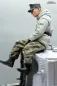 Mobile Preview: 1/16 figure German tank crew Wehrmacht winter soldier sitting with splinter camo pants WW2