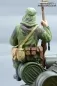 Mobile Preview: Figur Soldat WW2 Russischer Scharfschütze Tankrider Amöbe Camouflage grün 1:16