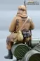 Preview: Figur Soldat WW2 Russischer Scharfschütze Tankrider Amöbe Camouflage braun 1:16