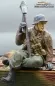 Mobile Preview: 1/16 Figure Soldier WW2 Pea dot pattern German Tank Rider with bazzoka and StG44 Wehrmacht