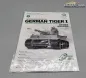 Preview: Original Heng Long RC Tank Tiger 1 Manual 3818 V6.0 / V7.0 with Targetpaper