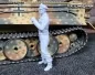Preview: 1/16 Figur Deutscher Panzersoldat Offizier Wehrmacht stehend mit Fernglas WW2