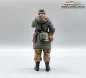 Preview: 1/16th figure German MP40 soldier with steel helmet and cigarette WW2 artist edition professional paint