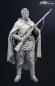 Preview: 1/16 Figur Russischer Scharfschütze mit Umhang und Kappe unbemalt aus Resin