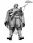 Mobile Preview: 1/16 Figure Russian Soldier with fur cap unpainted Resin