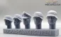 Preview: 1/16 figures heads german soldiers with helmet and peaked cap wehrmacht ww2