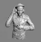 Mobile Preview: 1/16 Figur Deutscher Panzerkommandant Michael Wittmann mit Schirmmütze unbemalt