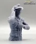 Mobile Preview: 1/16 Figure German tank commander Michael Wittmann with field cap made of resin