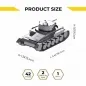Preview: Metal Time Tank PZ.KPFW. II constructor kit