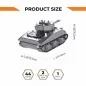 Preview: Metal Time Tank M4 Sherman (World of Tanks) constructor kit