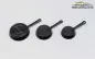 Preview: Set of three frying pans made of black metal in 1/16 for diorama Preview: Set of three frying pans made of black metal in 1/16 for diorama