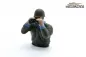 Preview: 1/16 Figure painted Sherman M4A3 tank commander with binoculars plastic