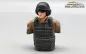 Preview: 1/16 US M1A2 Abrams American armoured soldier with helmet painted from resin for the tank hatch