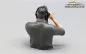 Preview: 1/16 German Tank Soldier with headphones through binoculars looking ww2 painted resin