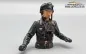 Preview: 1/16 Figur Deutscher Panzerkommandant Ludwig Wolf mit Schirmmütze bemalt