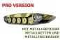 Preview: RC Tank King Tiger Henschelturm 1:16 Heng Long steel gearbox metal tracks 2.4Ghz V 7.0