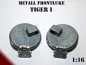 Preview: Metal front hatches for Panzer Tiger I Heng Long without angle mirror