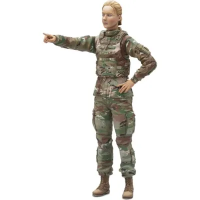 US Female Tank Crew Model Kit (SOL Model) Scale 1/16