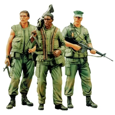 US Marines Vietnam - Figurenbausatz - Maßstab 1/16 (SOL Model)
