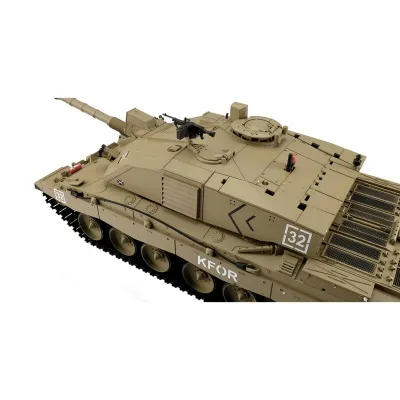 RC tank British Challenger 2 with metal tracks BB+IR Heng Long 1:16 Torro Edition