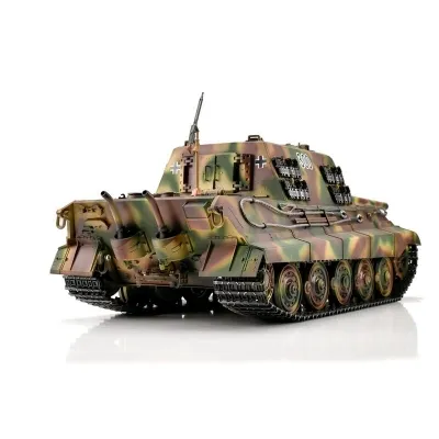 1/16 RC Jagdtiger ("Hunting Tiger") Metal Edition in Wooden Ammunition Box IR Summer Camo