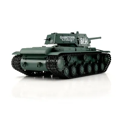 1/16 RC Tank KV-1 with Metal Tracks BB+IR 2.4GHz Heng Long Torro Edition