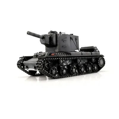 1/16 RC KV-2 754r Metall Edition in der Holzkiste BB Grau Torro Pro-Edition