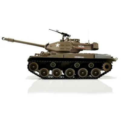 1/16 RC M41A3 Walker Bulldog with metal tracks BB+IR 2.4GHz V7.0 Heng Long Torro Edition