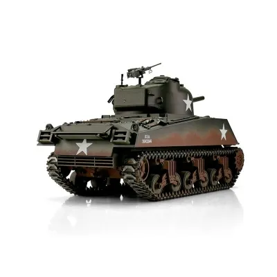 1/16 RC M4A3 Sherman 75mm grün IR Servo Torro Pro Edition