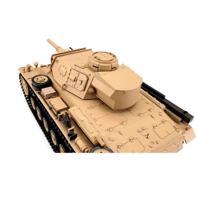 Panzer III Type H with metal tracks BB+IR 1:16 Heng Long Torro Edition